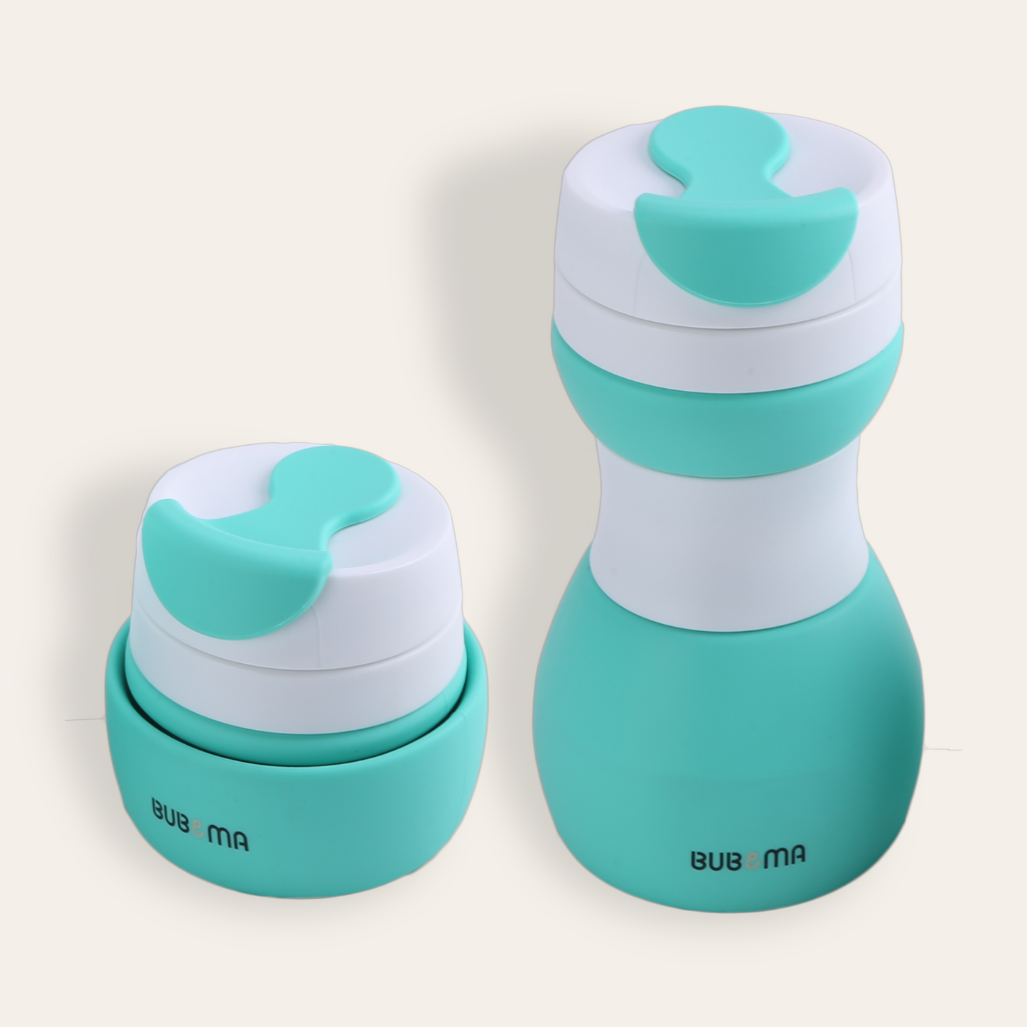 Collapsible Coffee Cup (500ml) - Sunny Blue