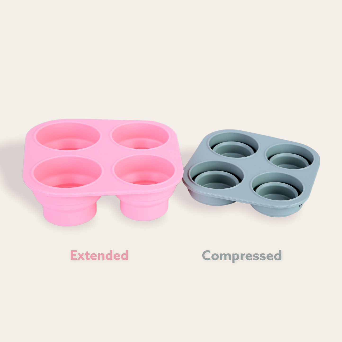 Collapsible Silicone Baby Food Container (BPA Free)